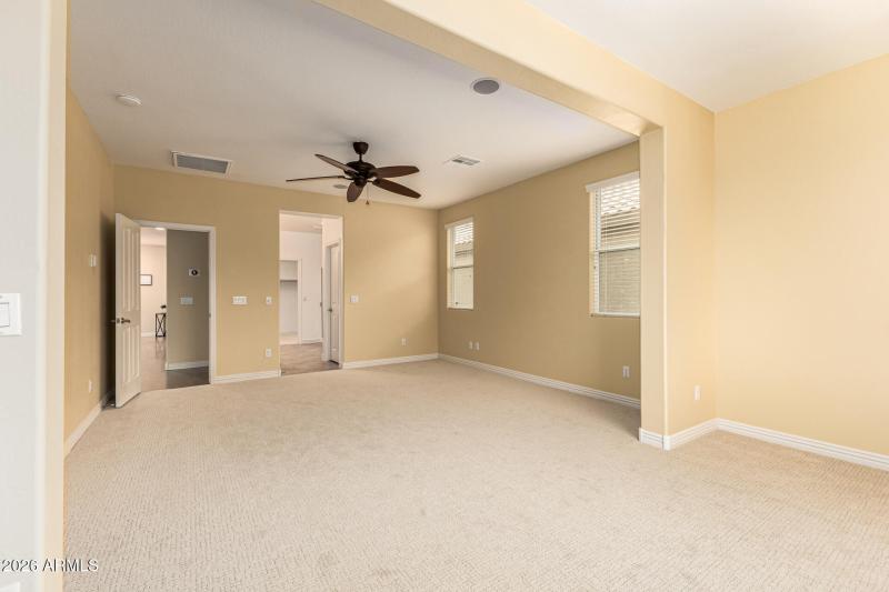 Master Bedroom with Sitting Area