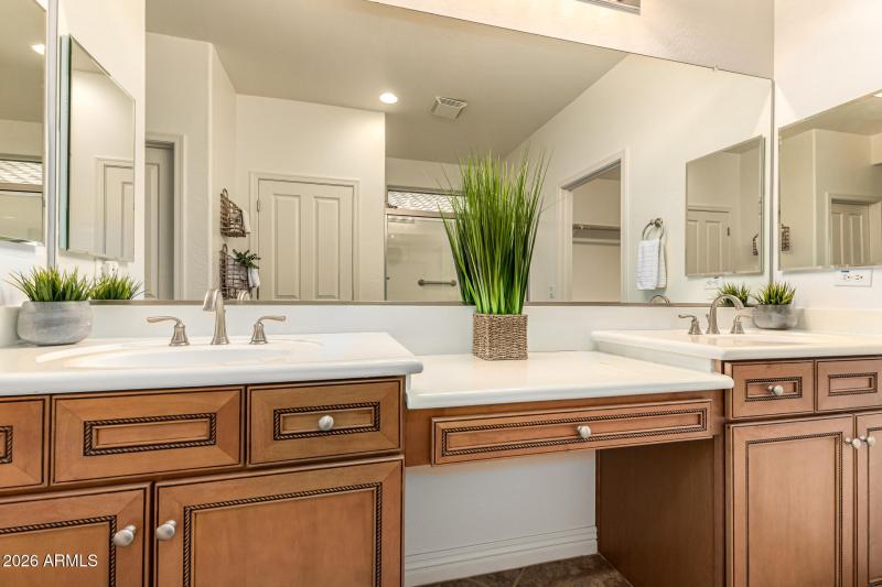 Double Sink in Master Bath
