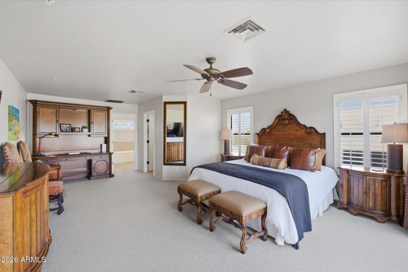 Upstairs Primary Suite