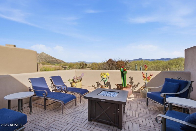 Upstairs Primary Balcony