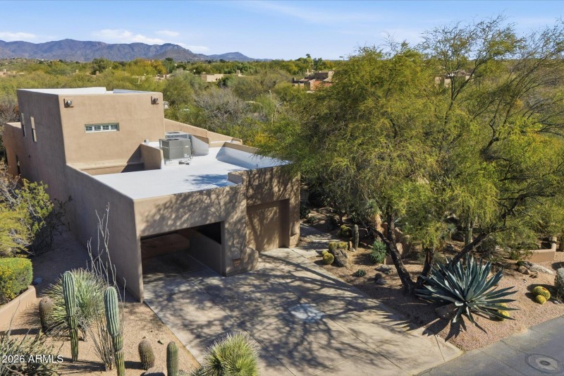 Aerial View of Corner Lot