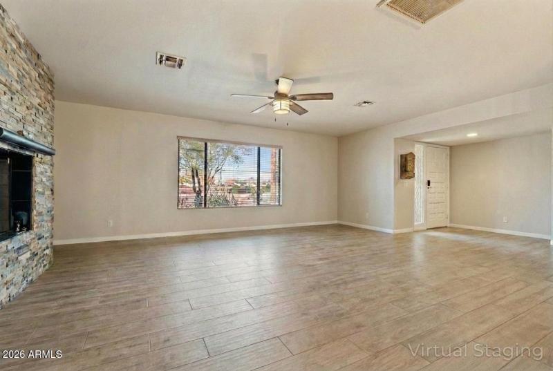 Living room toward front door
