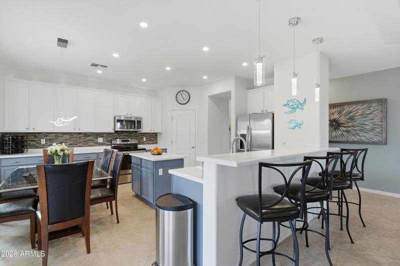 Kitchen and Dining Area
