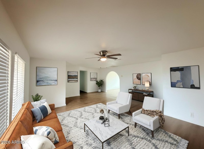 Family Room- VIRTUALLY STAGED