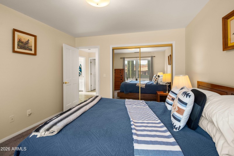 Double Mirrored Closet