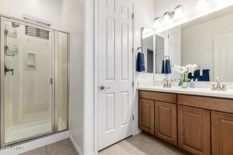 Seconary Bathroom Poinsettia