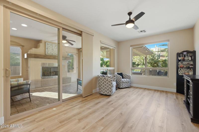 Den or Dining room area