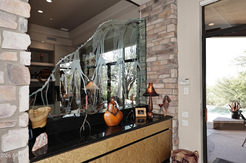 Built in TV w/ Remote