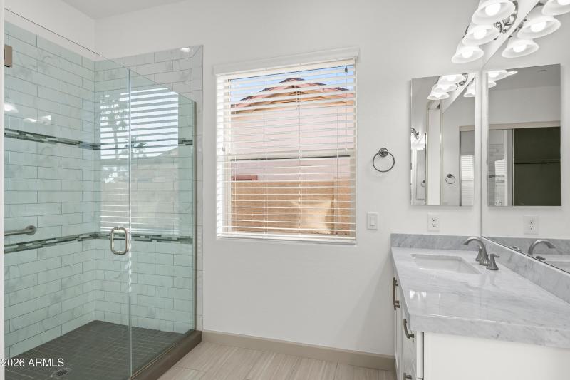 Primary Tiled Shower