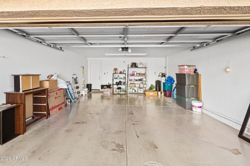 Spacious 2 Car Garage