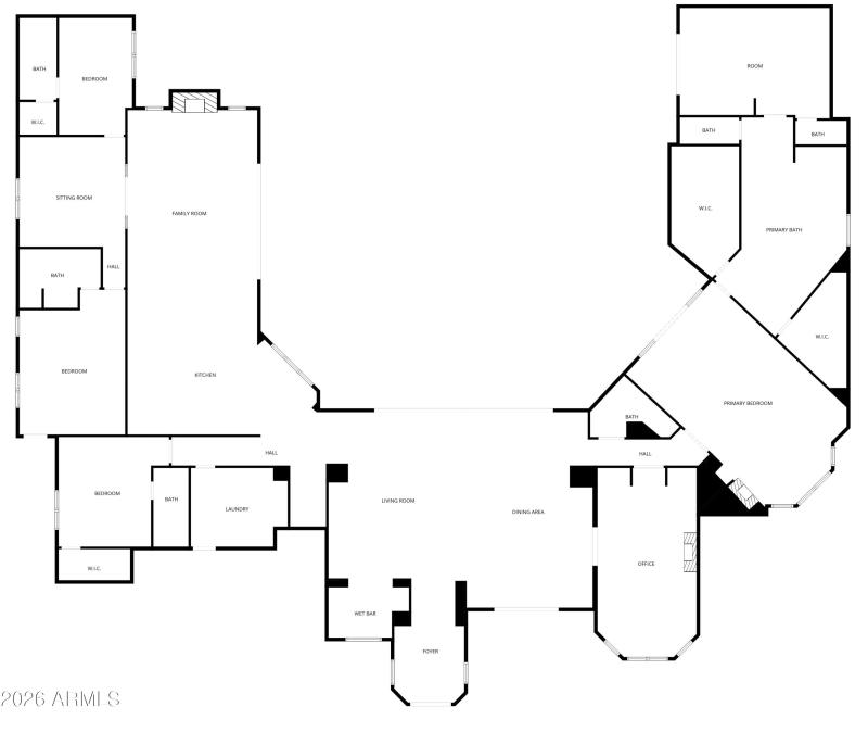Main House Floorplan - 8635 N 65th St -