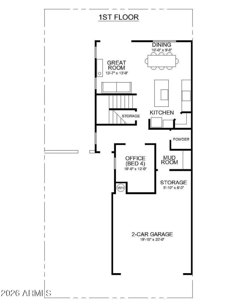 Floor Plan - Downstairs