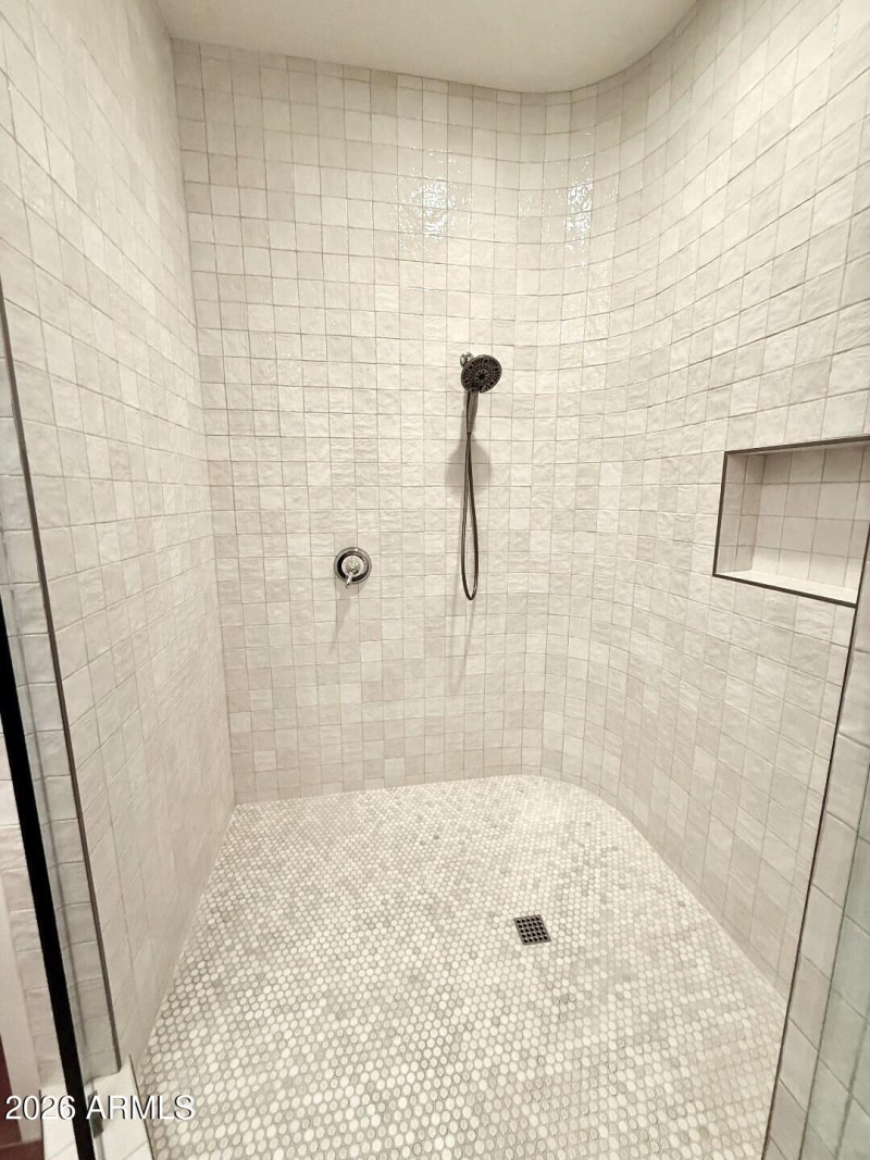 Gorgeous primary remodeled shower.