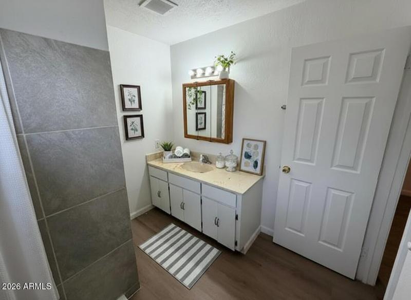 Secondary Bathroom- VIRTUALLY STAGED