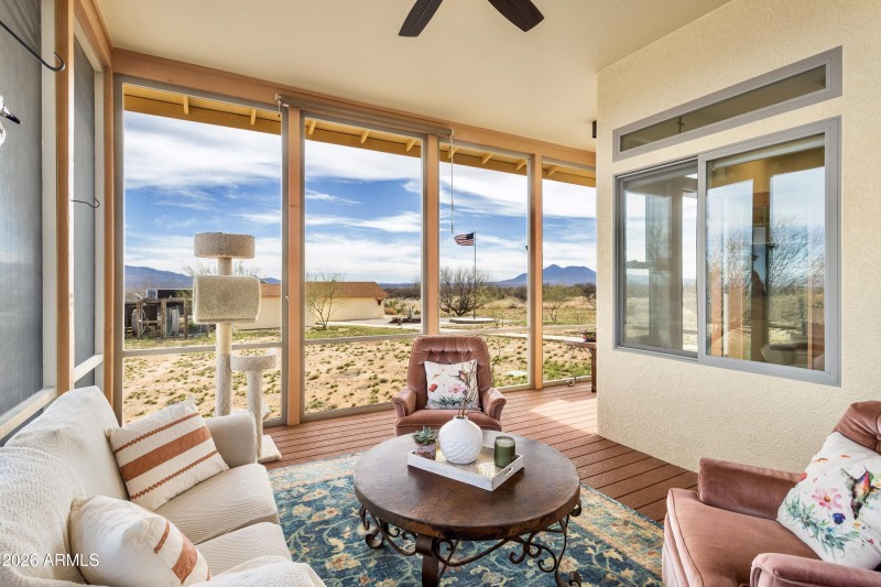 Beautiful screened in porch