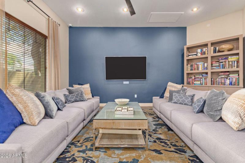 Clubhouse TV and Library