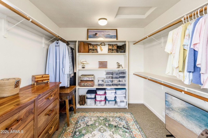 Large walk-in closet