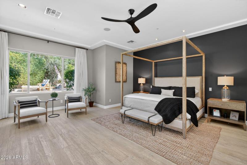 Primary Suite View to Pool