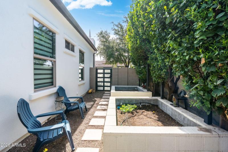 Garden boxes and Citrus