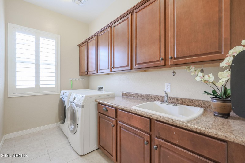 Laundry Room with Storage