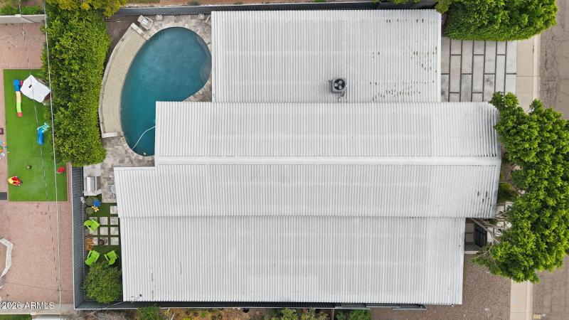 Corrugated Steel Roofline