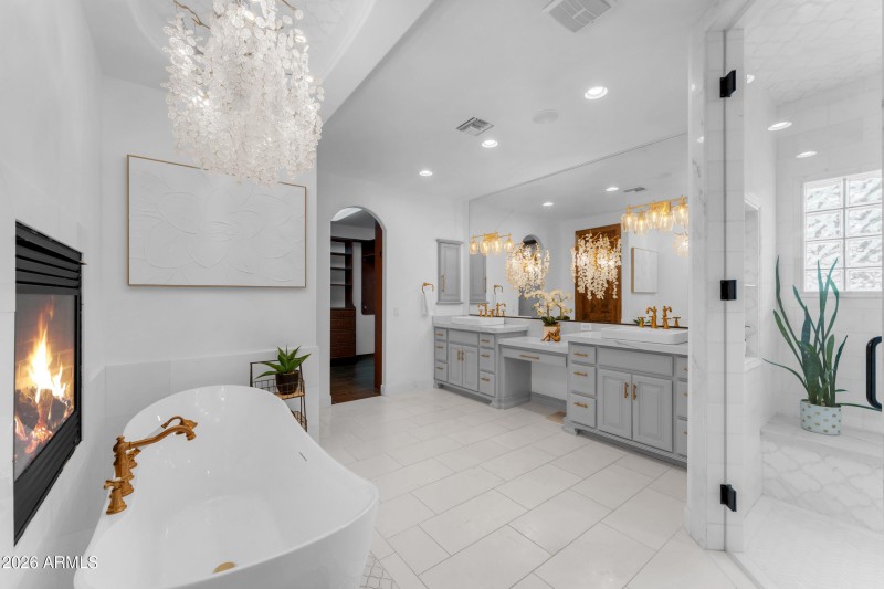 Master bathroom