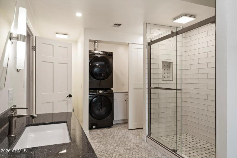 Laundry primary bath