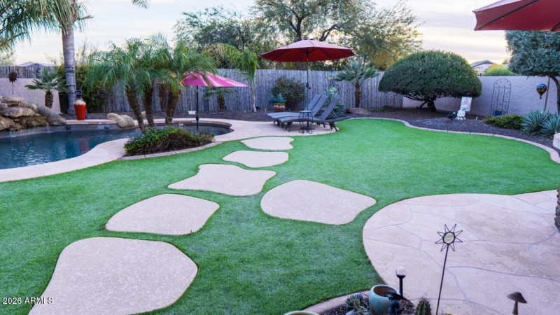 Back Yard Facing Pool 2