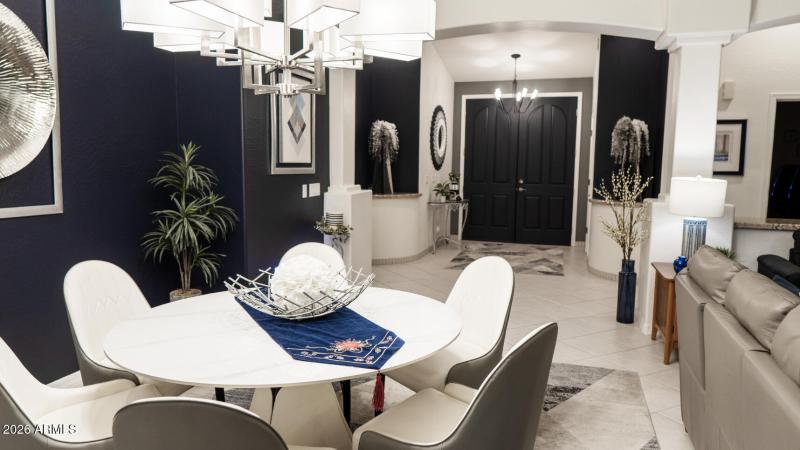 Dining room living room 4