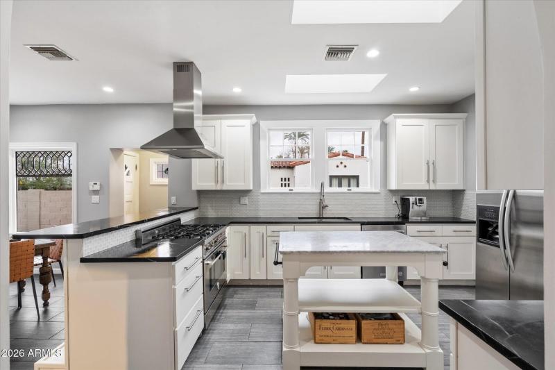 Stainless steel appliances