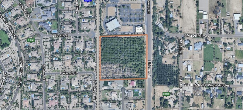 8.83 Acres On Power Road