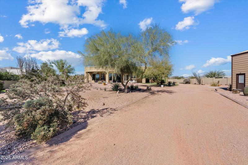 Rear Driveway Montgomery Entrance