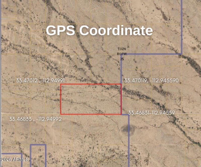 Gps for 20 Acre Parcel