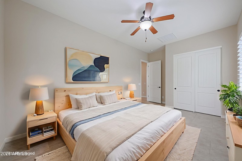 Virtually Staged Bedroom 4