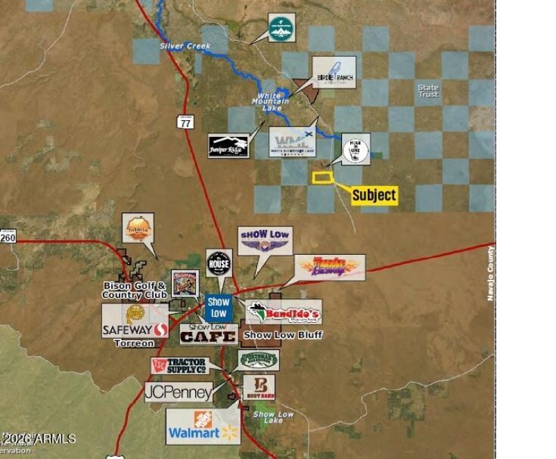 Area & Amenities Map