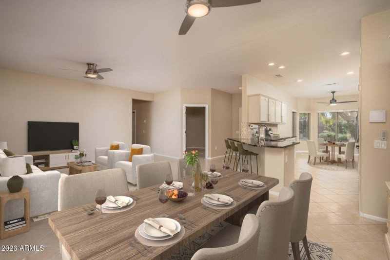 View from Dining Area