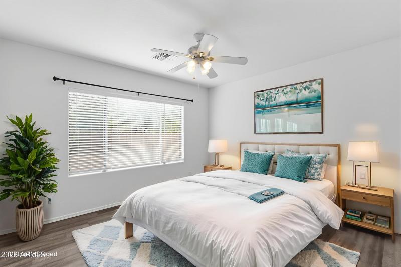 Primary Bedroom - Virtually Staged