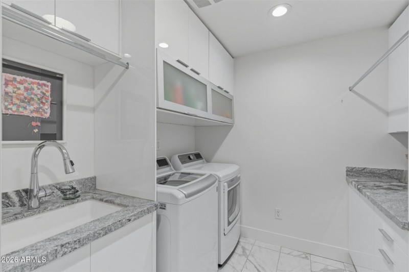 High-End Laundry Room