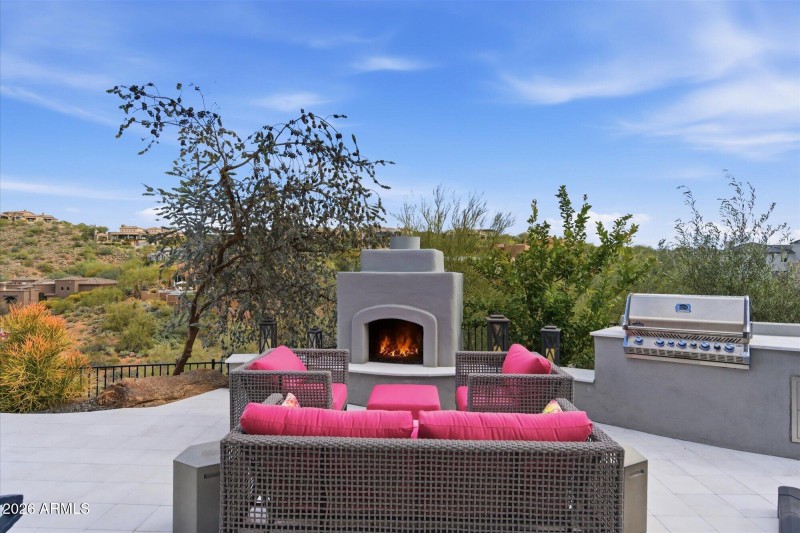 Fireside Sunset Views