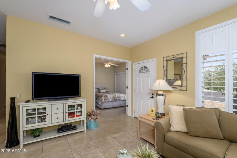 Great Room Looking to Bedroom 2