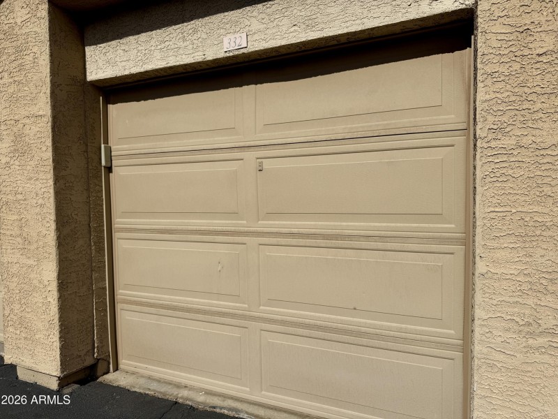 Garage exterior