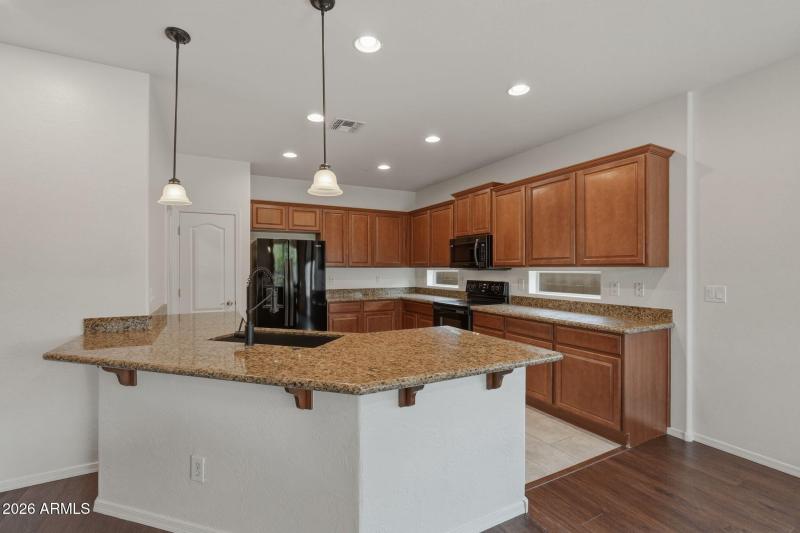 Well equipped kitchen