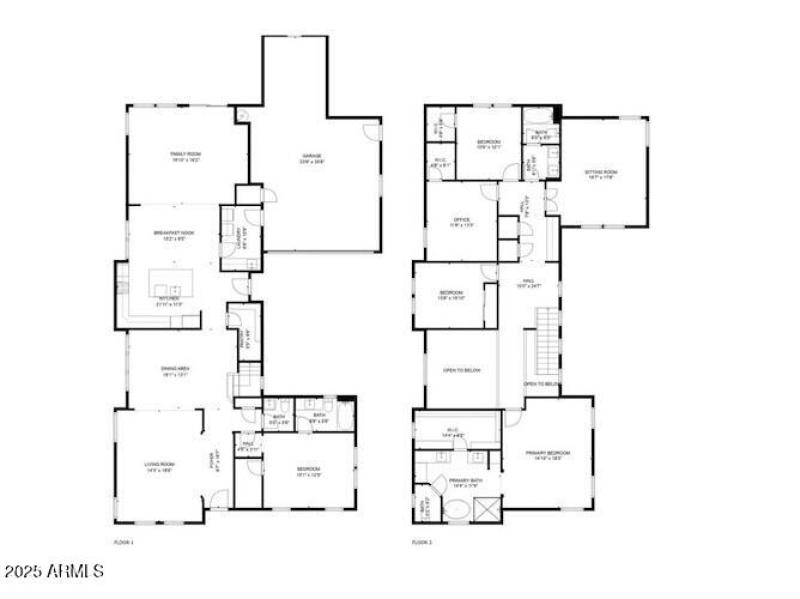 Floor Plan: 5 Bedrooms/4 Baths