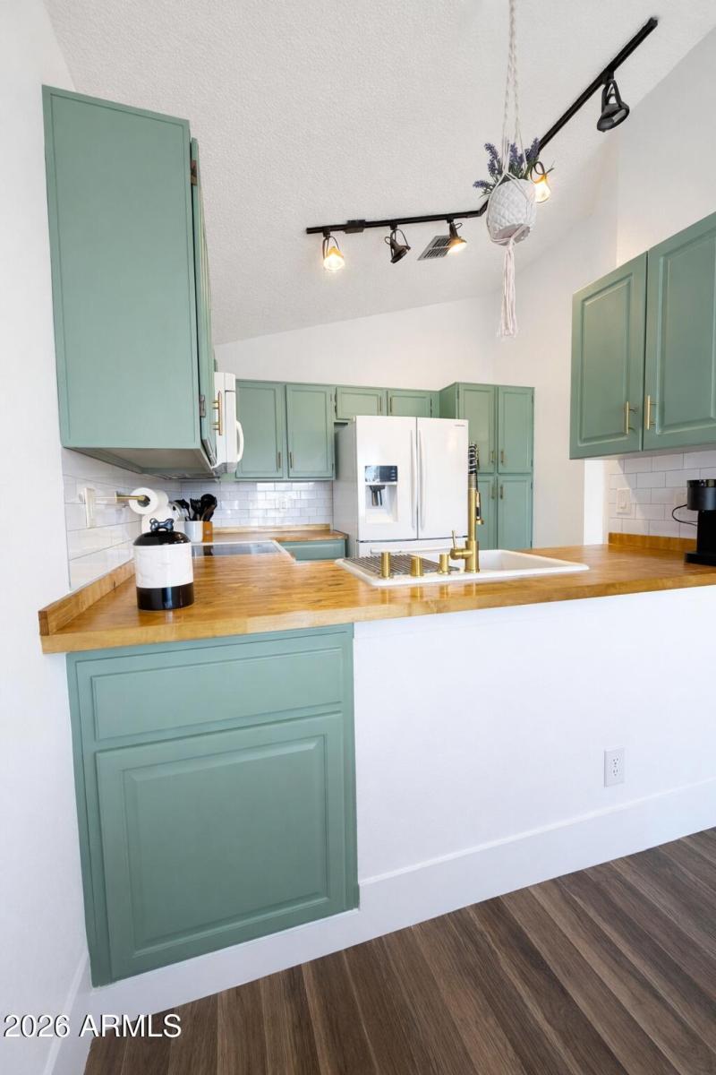 Painted Cabinets and counters