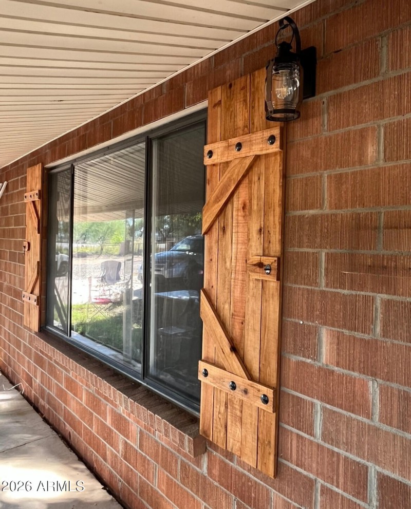 Front Porch shutters*
