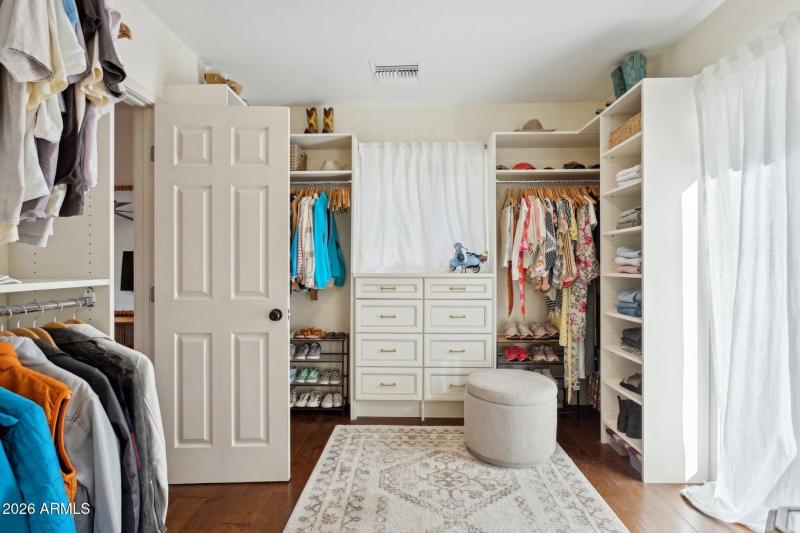 Walk in closet "room"