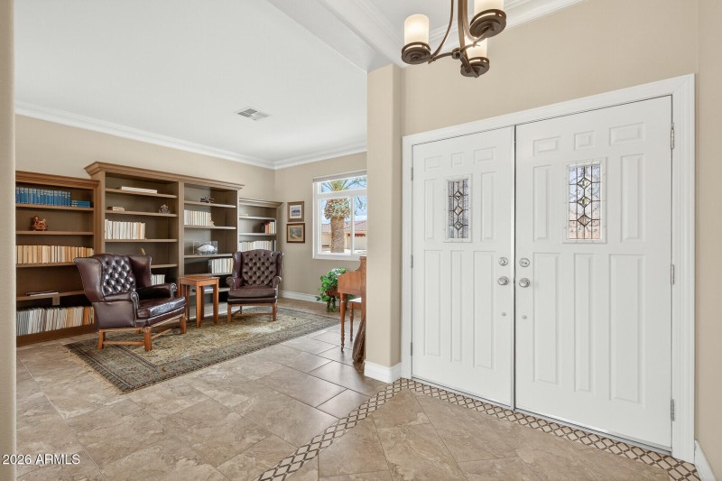 Foyer towards BONUS room/Den/Office
