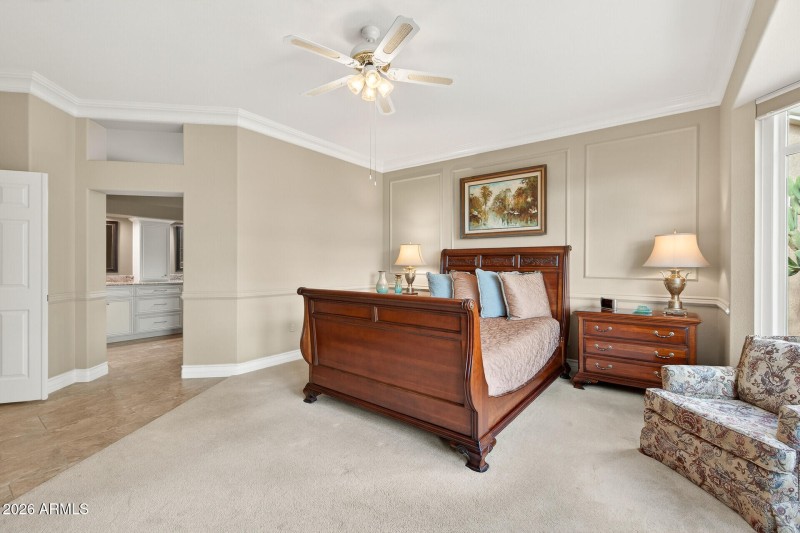 Primary Bed towards Bath