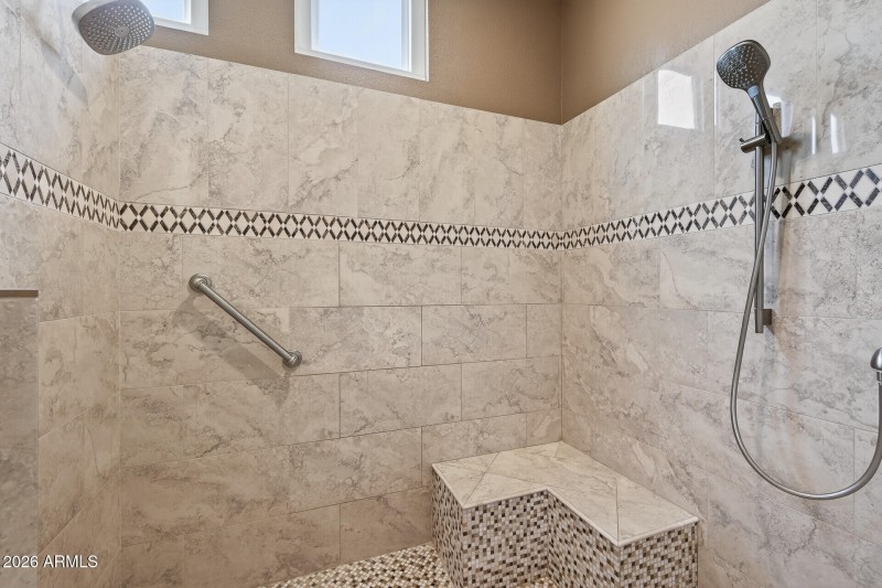 Primary Shower all redone!