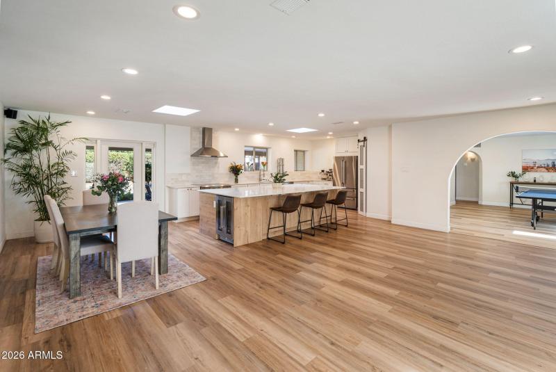 Open Concept Kitchen / Dining